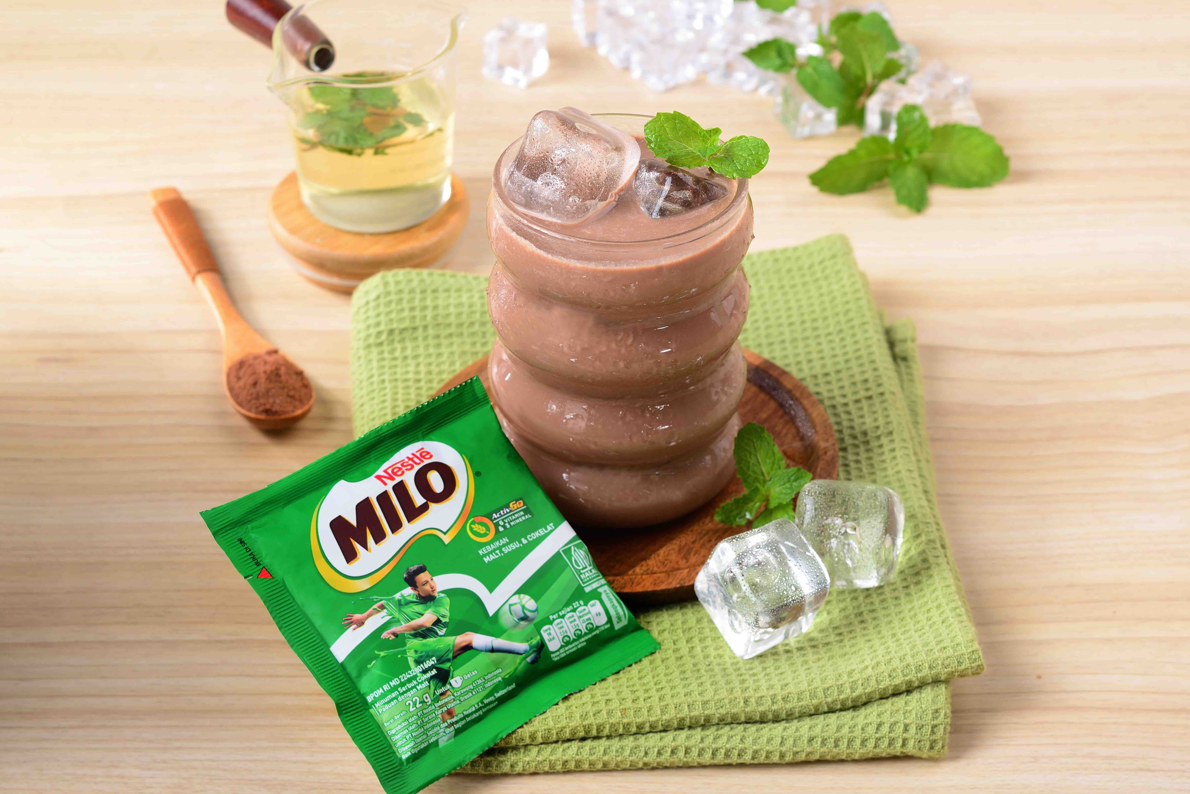 Resep Kreasi Milo Mint Ice Milo Indonesia